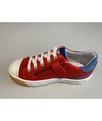 Chaussures basses babybotte Kevin rouge prix