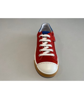 Chaussures basses babybotte Kevin rouge prix