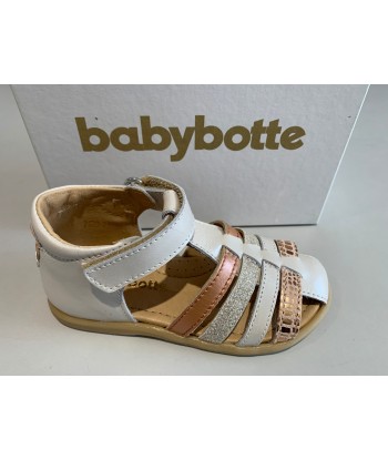 Sandalettes babybotte Teriyaki ivoire Dans la société mordern