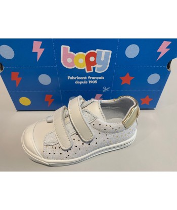 Chaussures basses bopy Scoobivel blanc pois Par le système avancé 