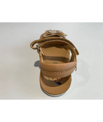 Sandalettes Shoo pom Goa fly nappa camel la chaussure