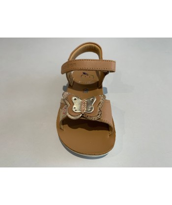 Sandalettes Shoo pom Goa fly nappa camel la chaussure