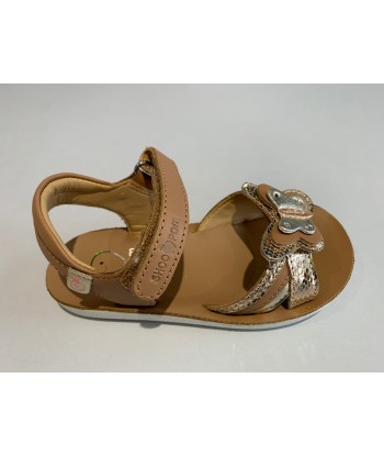 Sandalettes Shoo pom Goa fly nappa camel la chaussure