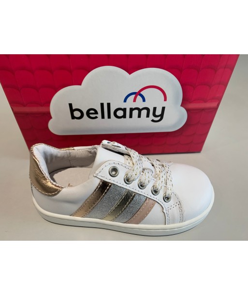 Chaussures Bellamy okapi blanc pastel Venez acheter