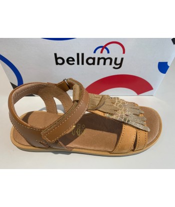 Sandalettes Bellamy Julie camel france