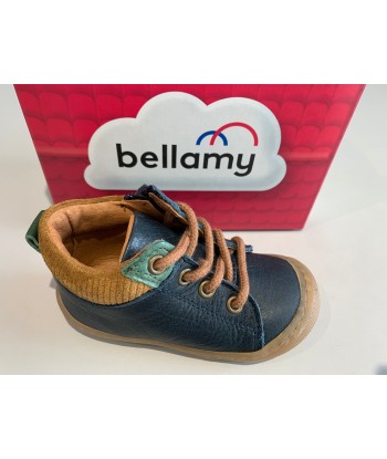 Bottines Bellamy ianik pétrole basket pas cher