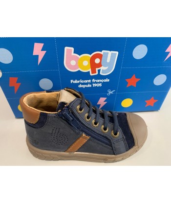 Bottines bopy Vincent navy suggérées chez