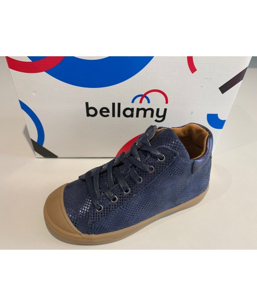 Bottines Bellamy Indra bleu pois ouvre sa boutique