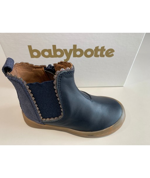 Boots babybotte 3163B102 Alisia bleu ouvre sa boutique