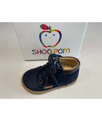 Bottines Shoo pom Bouba zip desert longbeach navy choco 50% de réduction en Octobre 2024