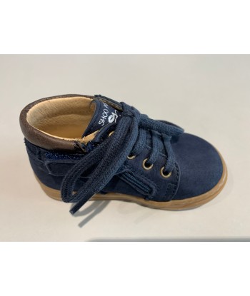 Bottines Shoo pom Bouba zip desert longbeach navy choco 50% de réduction en Octobre 2024