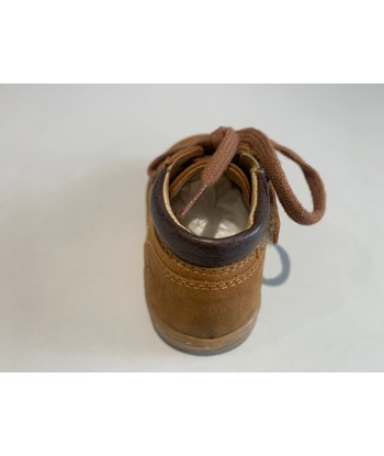 Bottines Shoo pom Bouba zip desert longbeach camel choco d'Europe débarque