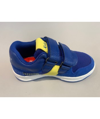 Baskets kickers Kalido bleu marine jaune sélection de produits