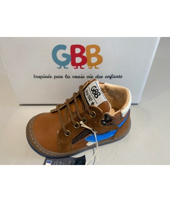 Bottines GBB flexoo zipou camel Venez découvrir notre 