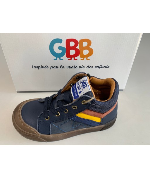 Bottines GBB Virgile Marine les muscles