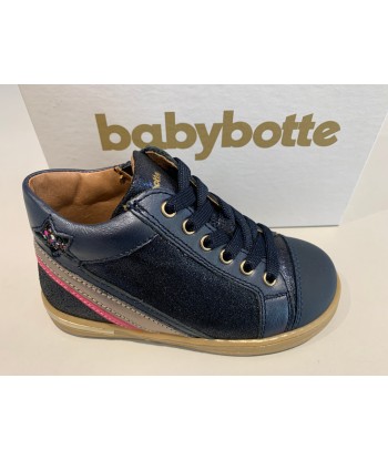 Bottines babybotte 3392B902 aston bleu rose d'Europe débarque