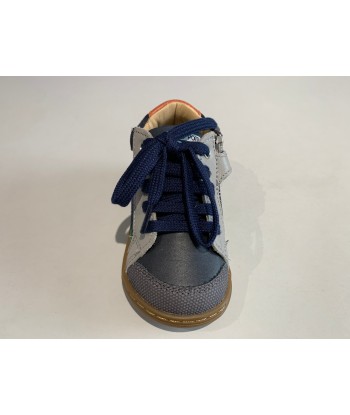 Bottines Shoo pom Bouba Connect nylon chine kir navy grey Voir les baskets