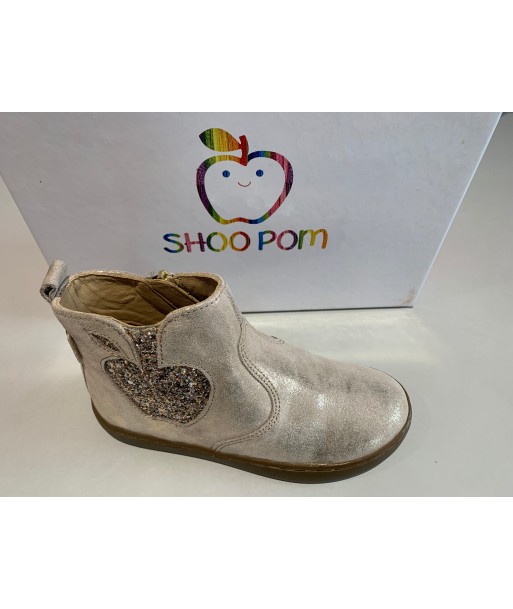 Boots Shoo pom play New Apple aegean taupe platine offre 