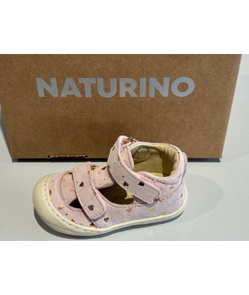 Babies naturino Puffy suede love cipria À commander