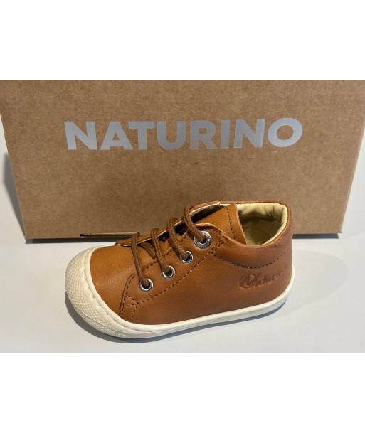 Bottines naturino cocoon nappa spazz sole bone cognac ouvre sa boutique