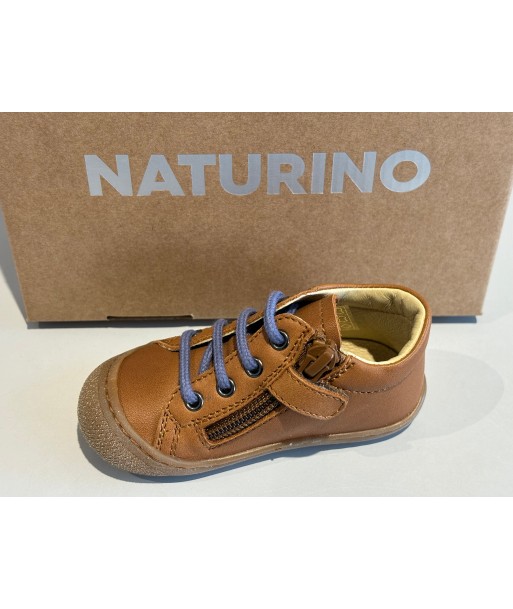 Bottines naturino cocoon zip nappa spazz f do honey cognac s'inspire de l'anatomie humaine