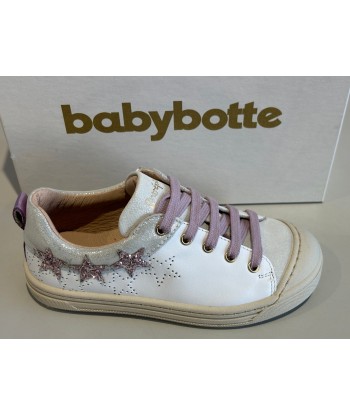 Chaussures basses babybotte 4471B026 kansas texano blanc pas cher 