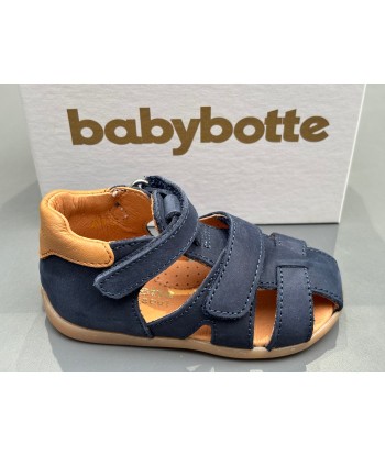 Sandalettes babybotte 4019B002 géo nabuk bleu Comment ça marche