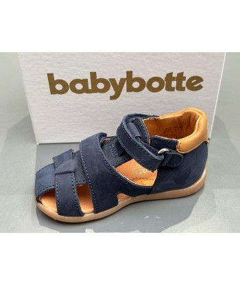 Sandalettes babybotte 4019B002 géo nabuk bleu Comment ça marche