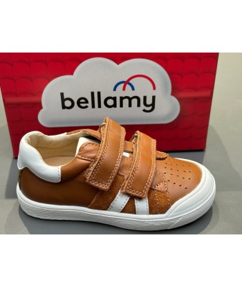 Chaussures basses Bellamy oriol cognac de France