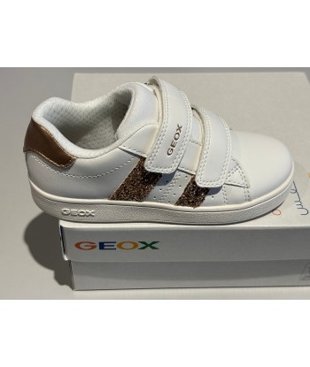 Chaussures basses Geox J45LRA J eclyper A white rose gold destockage