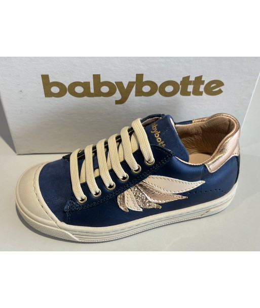 Chaussures basses babybotte 4201B002 ascolana perlato bleu le des métaux précieux