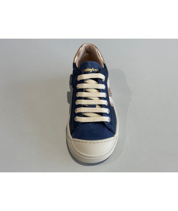 Chaussures basses babybotte 4201B002 ascolana perlato bleu le des métaux précieux