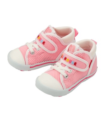 CHAUSSURES ROSE ET BLANCHE en linge