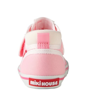 CHAUSSURES ROSE ET BLANCHE en linge