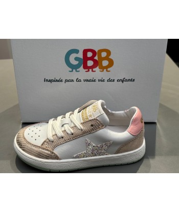 Chaussures basses GBB 24334AJ310 hermine blanc or 50-70% off 