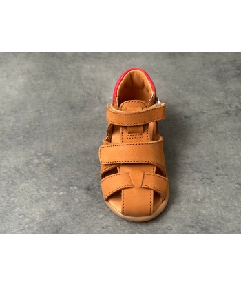 Sandalettes Babybotte 4019B038 géo nabuk cognac Les magasins à Paris et en Île-de-France