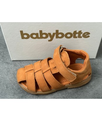 Sandalettes Babybotte 4381B038 tafari nabuck cognac pas cher