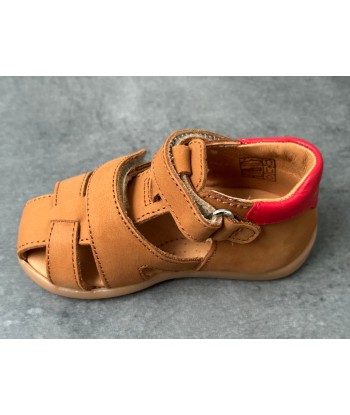 Sandalettes Babybotte 4019B038 géo nabuk cognac Les magasins à Paris et en Île-de-France