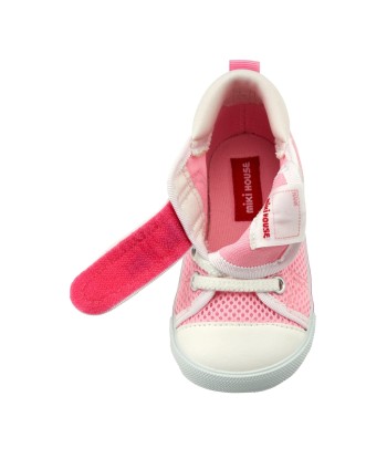 CHAUSSURES ROSE ET BLANCHE en linge