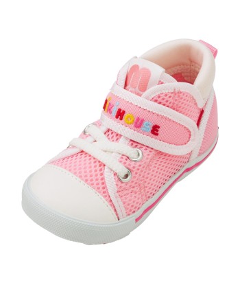 CHAUSSURES ROSE ET BLANCHE en linge