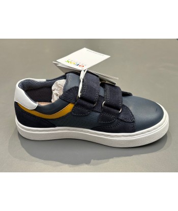 Chaussures basses Geox J45ECB j nashik b navy yellow suggérées chez