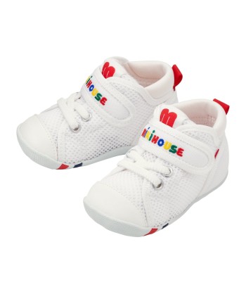 CHAUSSURES BLANCHE LOGO MULTICOLORE Comparez plus de prix