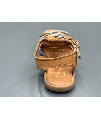 Sandalettes Bellamy gigi camel cuivre en stock