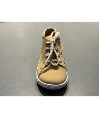 Bottines Shoo pom Bouba zip desert nubuck prince sand en stock