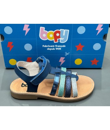 Sandalettes bopy elboro bleu de la marque