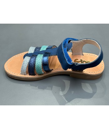 Sandalettes bopy elboro bleu de la marque