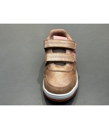 Baskets kickers kalido beige rose glitter Le MVP de beaucoup