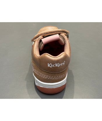 Baskets kickers kalido beige rose glitter Le MVP de beaucoup