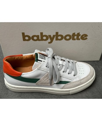 Chaussures basses Babybotte 4601B026 karson texano blanc paiement sécurisé