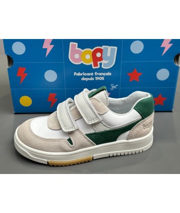 Chaussures basses bopy vogap blanc vert 2 - 3 jours ouvrés.